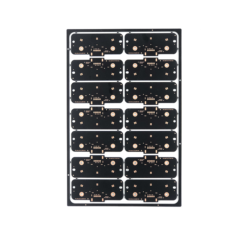 Dubbelzijdige zwarte 0,3-6 mm OSP-printplaat